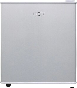 Однокамерный маленький холодильник Olto RF-050 серебристый мини однодверный винный шкаф для напитков