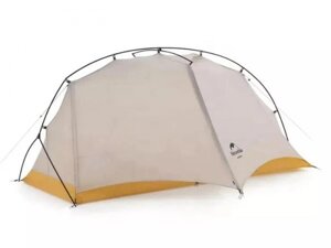 Одноместная легкая палатка туристическая двухслойная для отдыха одного Naturehike Cloud Trace NH21ZP003-GYE