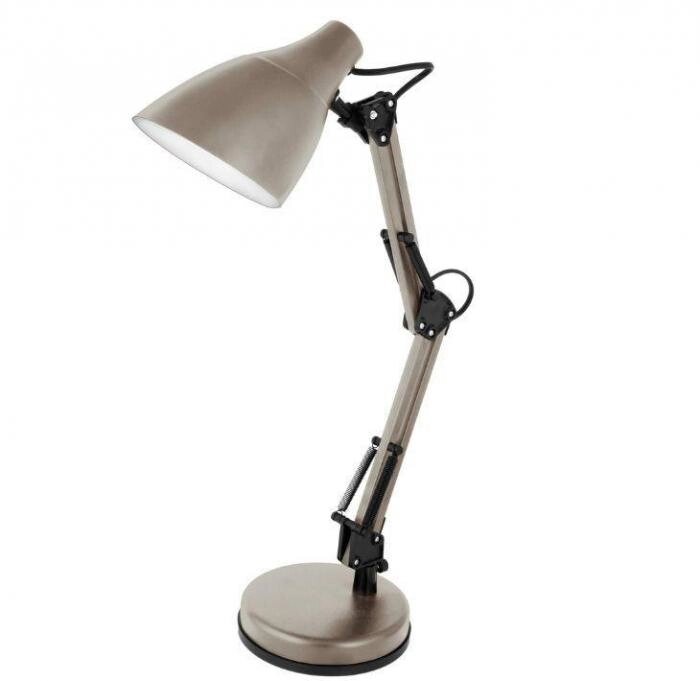 Офисная настольная лампа на подставке CAMELION KD-331 C26 тауп светильник на кронштейне для чтения от компании 2255 by - онлайн гипермаркет - фото 1