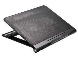Охлаждающая подставка для охлаждения ноутбука Buro BU-LCP170-B214 столик трансформер складной