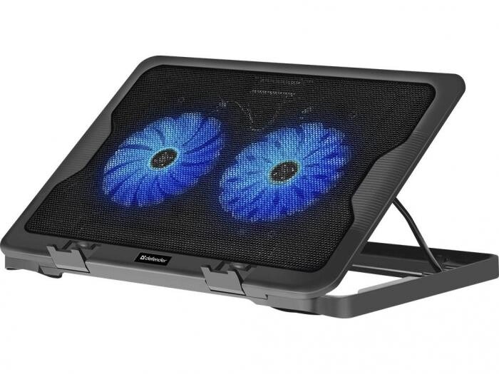 Охлаждающая подставка для охлаждения  ноутбука Defender NS-503 17" 29503 вентилятор с led подсветкой от компании 2255 by - онлайн гипермаркет - фото 1