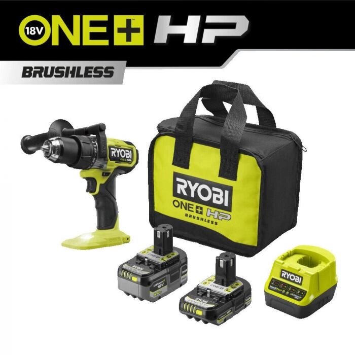 ONE + / Ударная дрель-шуруповерт RYOBI RPD18X-2C52S от компании 2255 by - онлайн гипермаркет - фото 1