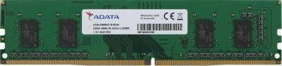 Оперативная память A-Data AD4U26664G19-BGN DDR4 -  1x 4ГБ 2666МГц, DIMM,  OEM от компании 2255 by - онлайн гипермаркет - фото 1