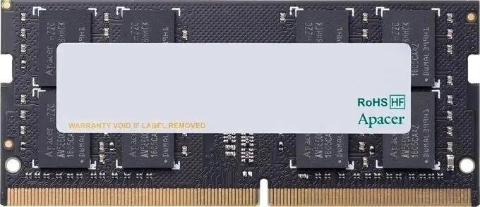 Оперативная память Apacer AS08GGB26CQYBGH DDR4 -  1x 8ГБ 2666МГц, для ноутбуков (SO-DIMM),  OEM от компании 2255 by - онлайн гипермаркет - фото 1