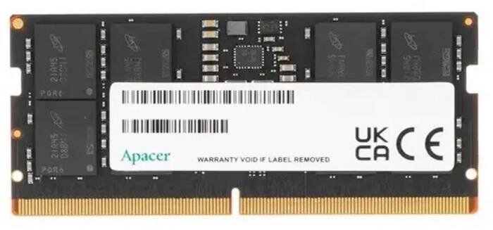 Оперативная память Apacer S. 32G2A. PTH DDR5 -  1x 32ГБ 4800МГц, для ноутбуков (SO-DIMM),  Ret от компании 2255 by - онлайн гипермаркет - фото 1