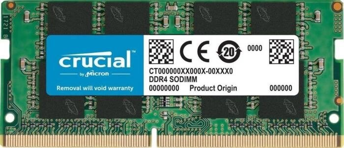 Оперативная память Crucial CT8G4SFS832A DDR4 -  1x 8ГБ 3200МГц, для ноутбуков (SO-DIMM),  Ret от компании 2255 by - онлайн гипермаркет - фото 1