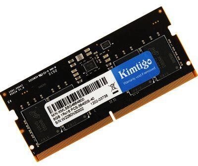 Оперативная память KIMTIGO KMLS8G4664800 DDR5 -  1x 8ГБ 4800МГц, для ноутбуков (SO-DIMM),  Ret от компании 2255 by - онлайн гипермаркет - фото 1