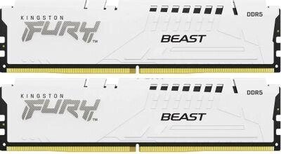Оперативная память Kingston FURY Beast 2x16ГБ DDR5 6000 МГц KF560C30BWK2-32 от компании 2255 by - онлайн гипермаркет - фото 1