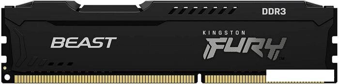 Оперативная память Kingston FURY Beast 4GB DDR3 PC3-12800 KF316C10BB/4 от компании 2255 by - онлайн гипермаркет - фото 1