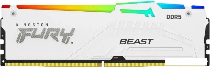 Оперативная память Kingston FURY Beast RGB 16ГБ DDR5 5600 МГц KF556C40BWA-16 от компании 2255 by - онлайн гипермаркет - фото 1