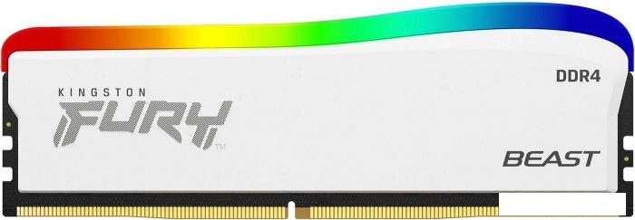 Оперативная память Kingston FURY Beast RGB SE 8ГБ DDR4 3600 МГц KF436C17BWA/8 от компании 2255 by - онлайн гипермаркет - фото 1