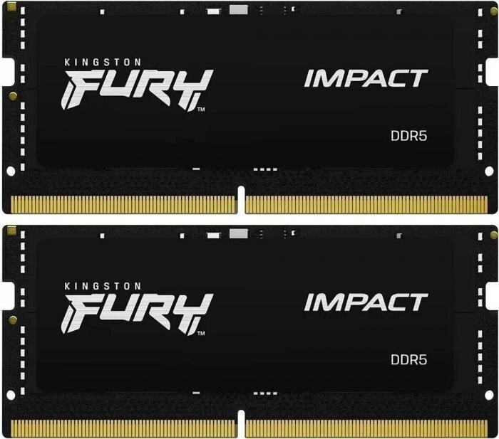 Оперативная память Kingston FURY Impact 2x16 ГБ DDR5 4800 МГц KF548S38IBK2-32 от компании 2255 by - онлайн гипермаркет - фото 1