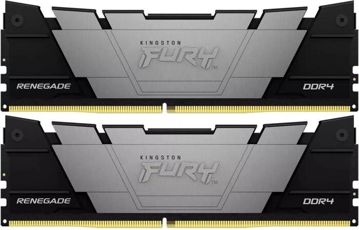 Оперативная память Kingston FURY Renegade 2x32ГБ DDR4 3600 МГц KF436C18RB2K2/64 от компании 2255 by - онлайн гипермаркет - фото 1