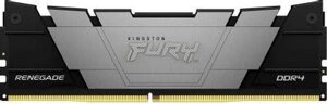 Оперативная память Kingston Fury Renegade Black KF440C19RB2/8 DDR4 - 1x 8ГБ 4000МГц, DIMM, Ret