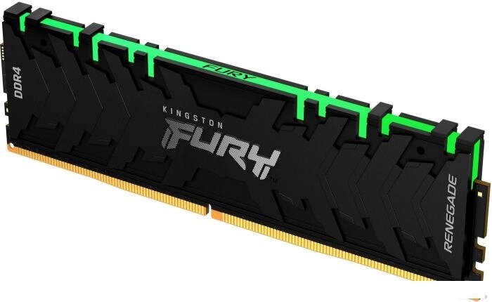 Оперативная память Kingston FURY Renegade RGB 16GB DDR4 PC4-25600 KF432C16RB1A/16 от компании 2255 by - онлайн гипермаркет - фото 1