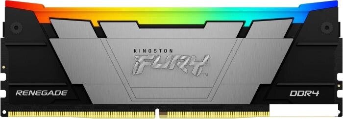 Оперативная память Kingston FURY Renegade RGB 8ГБ DDR4 3200МГц KF432C16RB2A/8 от компании 2255 by - онлайн гипермаркет - фото 1