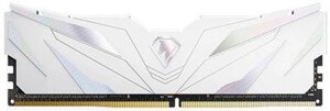 Оперативная память NETAC shadow II NTSWD4p36SP-08W DDR4 - 1x 8гб 3600мгц, DIMM, white, ret