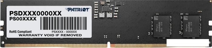 Оперативная память Patriot Signature Line 8ГБ DDR5 4800 МГц PSD58G480041 от компании 2255 by - онлайн гипермаркет - фото 1