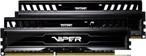 Оперативная память Patriot Viper 3 Black Mamba 2x4GB KIT DDR3 PC3-12800 (PV38G160C9K)