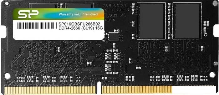 Оперативная память Silicon-Power 16GB DDR4 PC4-21300 SP016GBSFU266B02 от компании 2255 by - онлайн гипермаркет - фото 1