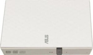 Оптический привод DVD-RW ASUS SDRW-08D2s-U LITE/WHT/G/AS, внешний, USB, белый (бежевый), ret