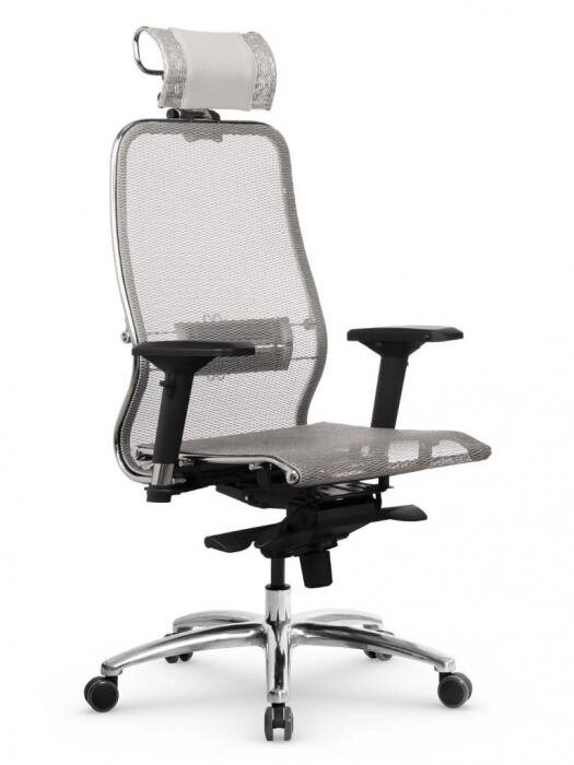 Ортопедическое офисное кресло компьютерное Метта Samurai S-3.04 MPES White от компании 2255 by - онлайн гипермаркет - фото 1