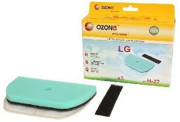 OZONE microne H-27 наб. микрофильтров для пылесоса LG от компании 2255 by - онлайн гипермаркет - фото 1