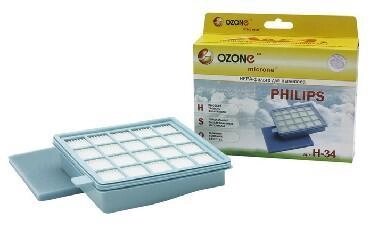 OZONE microne H-34 набор фильтров для пылесоса Philips от компании 2255 by - онлайн гипермаркет - фото 1