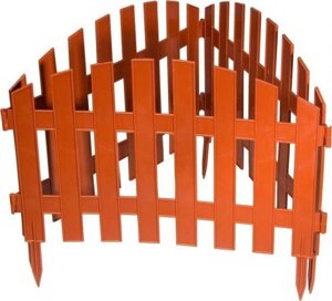 PALISAD Забор декоративный Винтаж , 28 х 300 см, терракот 65015