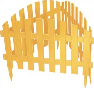 PALISAD Забор декоративный Винтаж , 28 х 300 см, желтый 65010