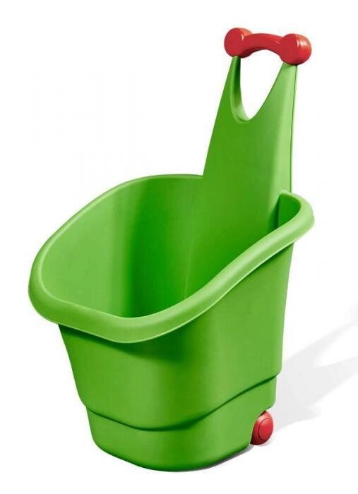 PALPLAY корзина-тележка с колесиками 569 зеленый от компании 2255 by - онлайн гипермаркет - фото 1