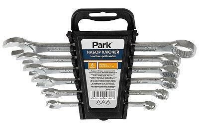 PARK Набор комбинированных ключей 6шт CrV от компании 2255 by - онлайн гипермаркет - фото 1