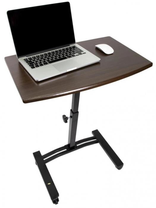 Передвижной столик для ноутбука придиванный на колесиках UniStor Eddy 210037 с регулировкой высоты от компании 2255 by - онлайн гипермаркет - фото 1