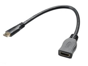 Переходник Akasa HDMI - Micro HDMI 25cm AK-CBHD09-25BK кабель адаптер конвертер