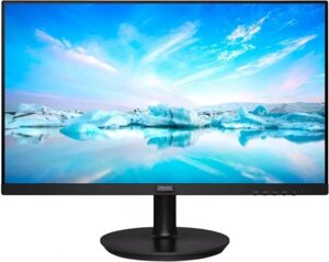 Philips монитор 23.8 241V8lab/00 черный VA LED 1ms 16:9 HDMI матовая 3000:1 250cd 178гр/178гр 1920x1080 100hz VGA