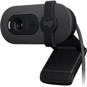 Web-камера Logitech HD Webcam Brio 100 Full, графитовый [960-001587]