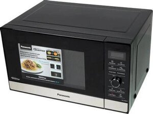 Микроволновая печь PANASONIC NN-SD38HSZPE, 1000Вт, 23л, черный /серебристый