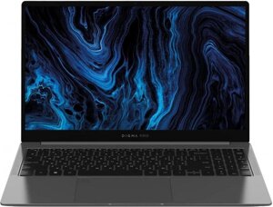 Ноутбук DIGMA PRO Sprint N 15.6", 2024, IPS, AMD Ryzen 5 5500U 2.1ГГц, 6-ядерный, 8ГБ DDR4, 512ГБ SSD, AMD