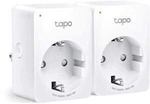 Умная розетка TP-LINK Tapo P110(2-pack) EU VDE Wi-Fi белый