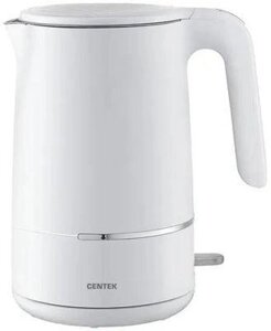 Чайник электрический CENTEK CT-1012, 2200Вт, белый