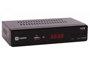 Цифровой телевизионный ресивер Harper HDT2-5050 приставка для цифрового телевидения