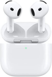 Наушники Apple A3055,A3056,A3059 AirPods 4 ANC, Bluetooth, вкладыши, белый [mxp93ll/a]