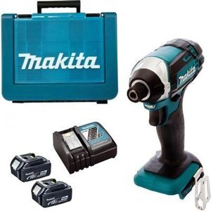 Ударный шуруповерт Makita DTD152RME, 4Ач, с двумя аккумуляторами