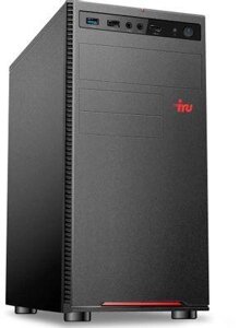 Компьютер iRU Home 310H6SE, Intel Core i3 12100, DDR4 8ГБ, 512ГБ (SSD), Intel UHD Graphics 730, Free DOS, черный