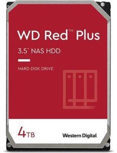 Жесткий диск WD Red Plus WD40EFZX, 4ТБ, HDD, SATA III, 3.5