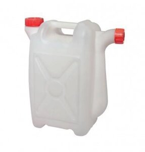Канистра пластиковая пищевая для воды АЛЬТЕРНАТИВА М565 со сливом 25 литров
