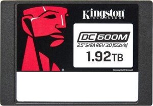 SSD накопитель Kingston DC600M SEDC600M/1920G 1.92ТБ, 2.5", SATA III, SATA