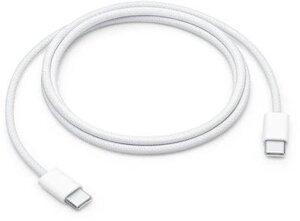 Кабель Apple A2795, USB Type-C (m) - USB Type-C (m), 1м, белый [mqkj3fe/a]