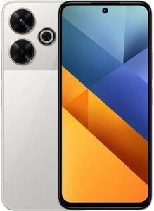 Смартфон Xiaomi Poco M6 8/256Gb, серебристый