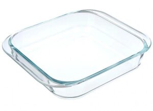 Стеклянная форма для запекания выпечки в духовке SATOSHI 825-011 противень блюдо емкость посуда